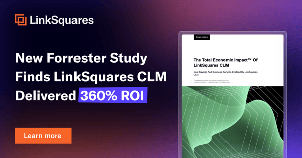 New Independent Study Finds LinkSquares’ CLM Delivered 360% ROI